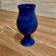 GLAZED CLAY LAMP "SCANDINAVIAN DESIGN".