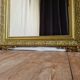 Old mirror nineteenth century gilded