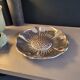 Silver-plated flower dish