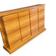 Buffet en bois exotique par Aform, années 1970