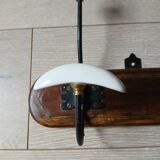 Vintage wall coat rack