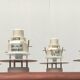 Mid-Century Danish Albertslund Mini Ceiling Lamps by Jens Møller Jensen for Louis Poulsen, Set of 5