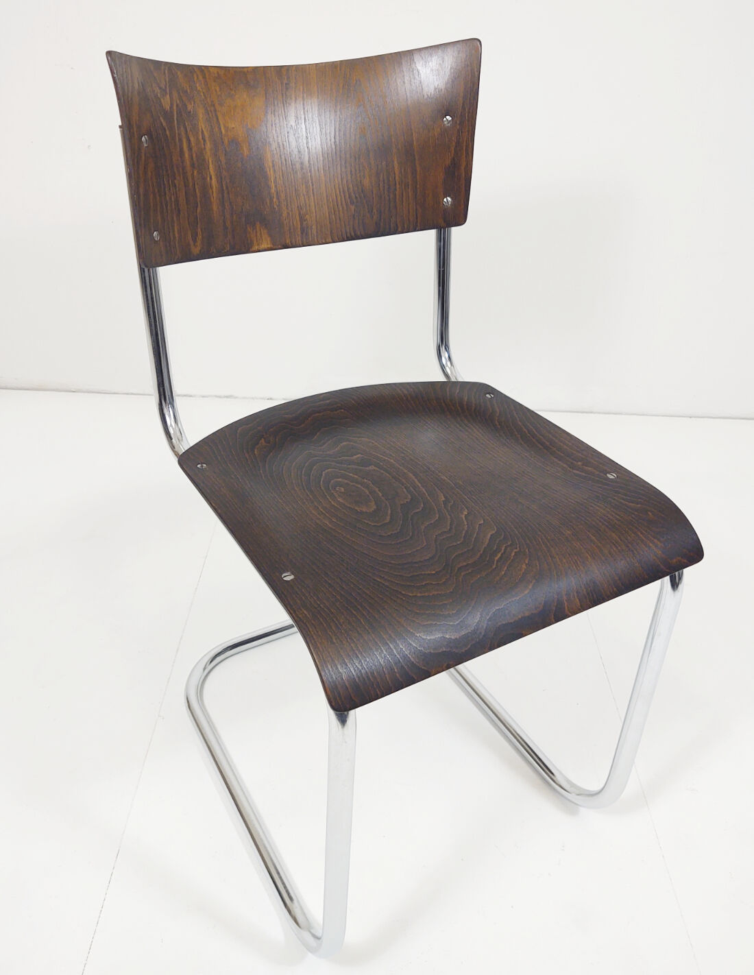 Tubular steel cantilever chair by Mart Stam