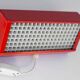 Orange Elidus bedside lamp in metal, designed by Hans-Agne Jakobsson in the 1970s.
