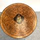 Gueridon tripode marquetée repliable style Louis XVI table d'appoint