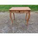 Oak table, 1 drawer