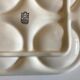 Dish in white gien earthenware
