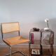 Vintage smoked plexiglass furniture