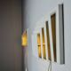 Geometric Square Layered Wall Lamps By Unknown Designer, The Netherlands 1960S