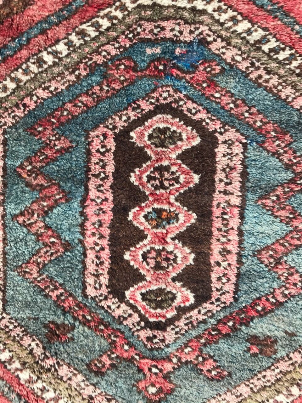 Vintage Persian carpet Hamadan 134x218 cm