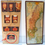 Scandinavian vintage pine suspension 1960