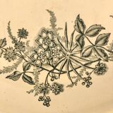 St Amandinoise ironstone dish
