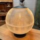 Patented Holophane glass prism ball 1950