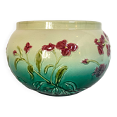Vase cache pot en barbotine