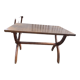 Table à manger bois de chaîne