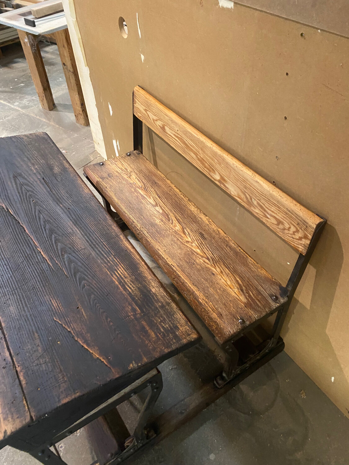 Double school desk 1900