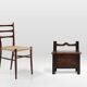 16th Century French wooden stool with storage and nice patina