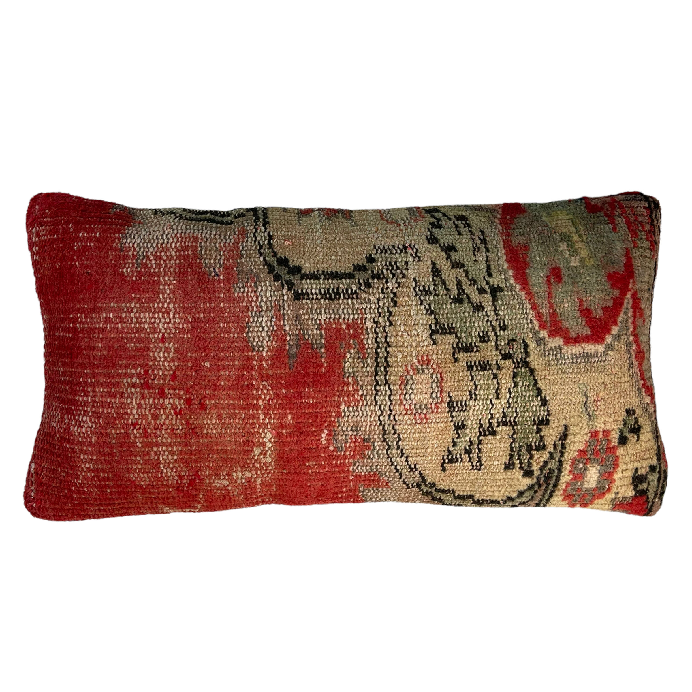 Vintage turkish handmade cushion cover 30 x 60 cm