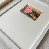 The Pink Ticket - Original Collage