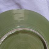8 antique slip dessert plates