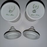Duo poivre et sel porcelaine de Limoges