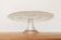 Plateau à gâteau en verre scandinave vintage