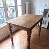Table bistrot, de ferme, XIXème siècle