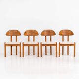 Ensemble de 4 chaises en pin par Vamdrup Stolefabrik