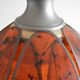 Chandelier pendant lamp in the shape of an artichoke design from the 70s