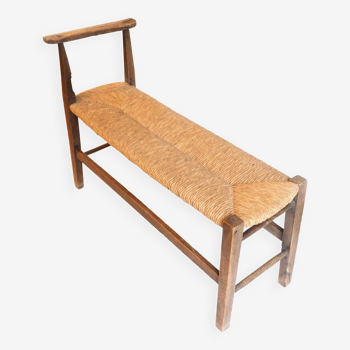 Bench - Wood and straw cantou