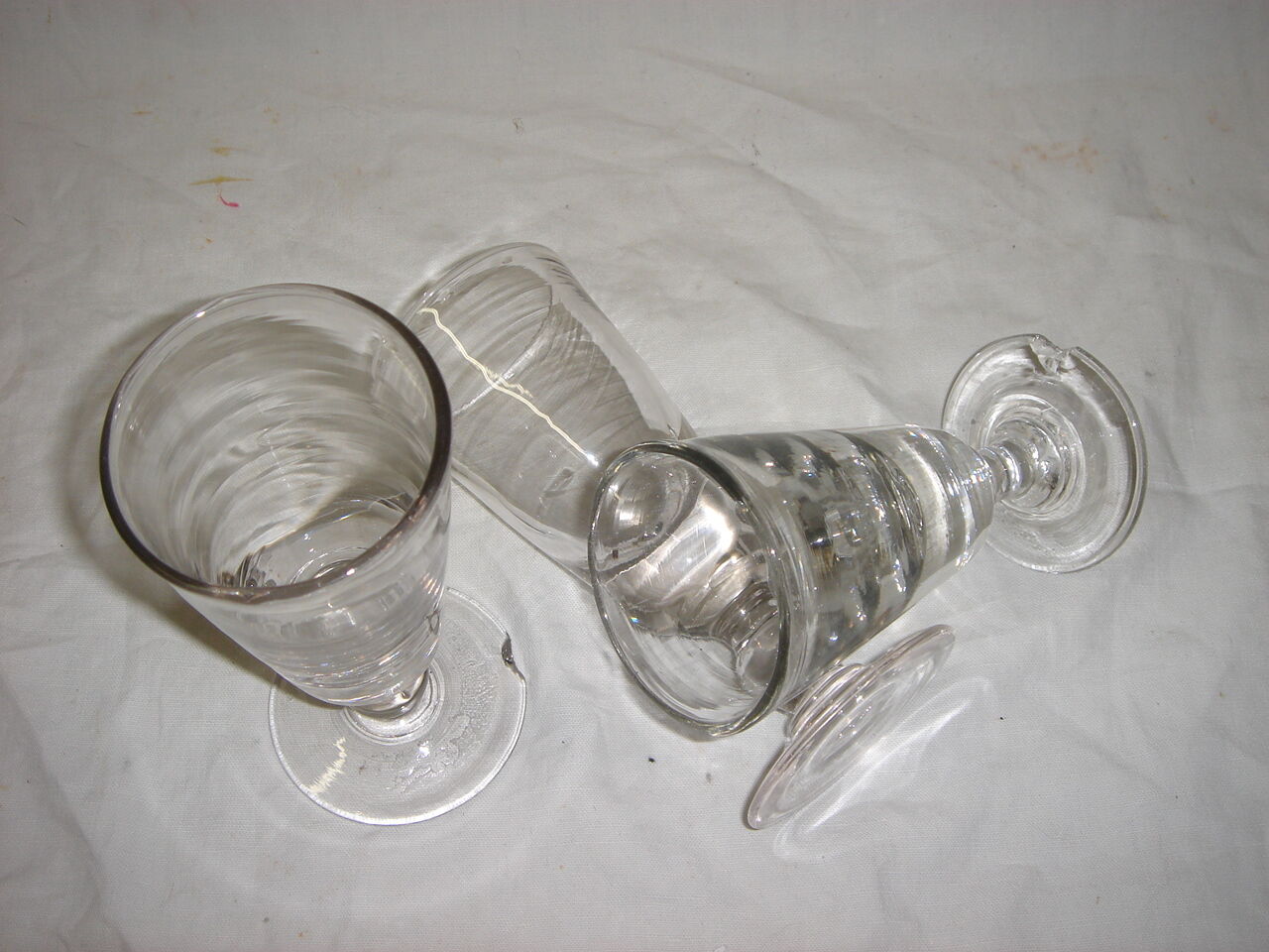 19th absinthe glasses