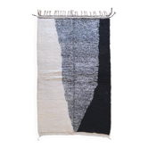 Tapis Noir et Blanc - 255 x 157 cm