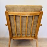 Fully restored boomerang lounge armchair by ton from czechoslovakia 1960’s
