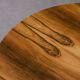 Vintage German Round Rosewood Coffee Table from Ilse Möbel, 1970s
