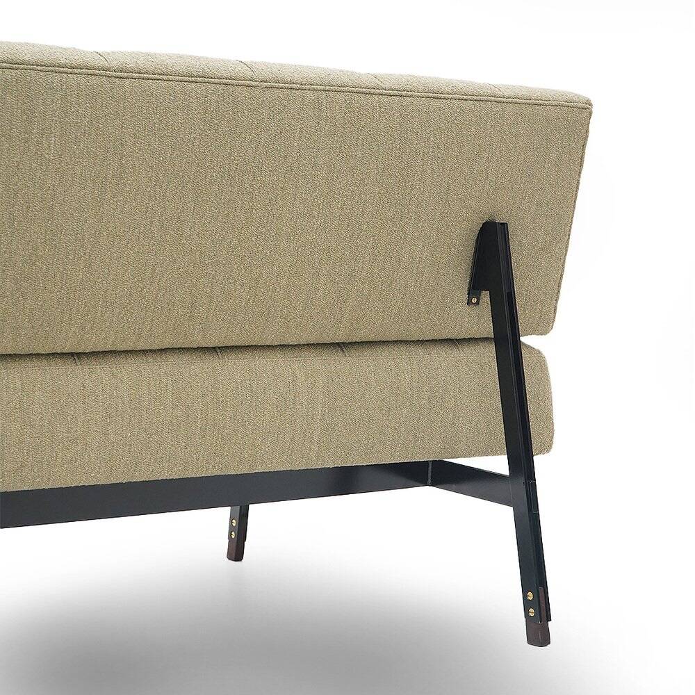 Three-seater sofa 872 by Gianfranco Frattini for Cassina, 1950s.