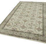 Handmade vintage oriental beige rug 172 cm x 296 cm - 36556