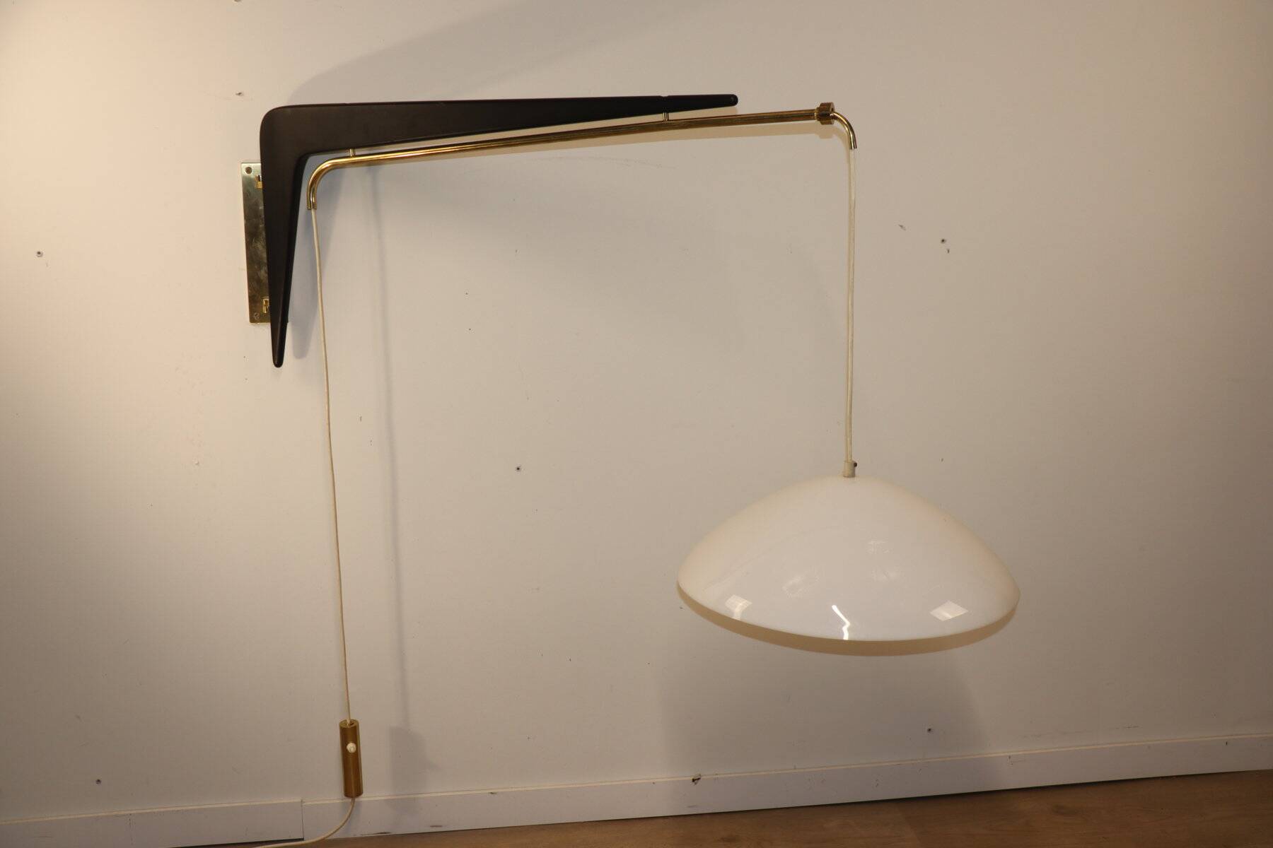 Robert Mathieu wall lamp model 241P - 1950s