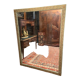 Woodwork mirror fireplace glass Greek frieze decor early 19th Empire 167 x 128.7 cm