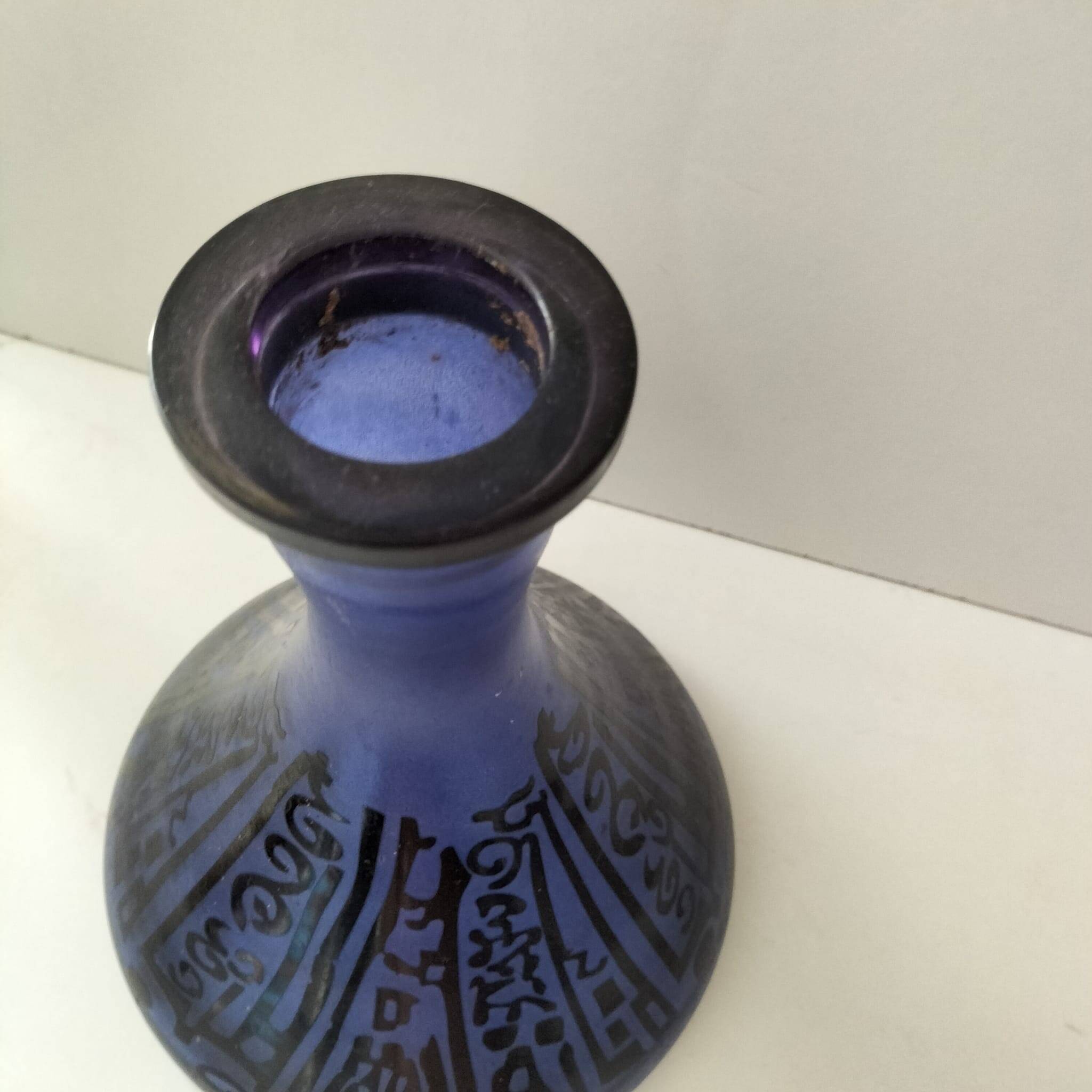 Blue vase