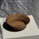 Small flared bowl made of woven Indonesian rattan D20 H6