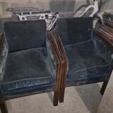 2 vintage armchairs