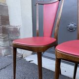 4 chaises Art Deco 1950
