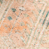 3x12 pale orange herki runner rug 99x380cm