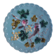 Slip plate Majolica Sarreguemines