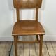 Lot de 6 chaises Bistrot Thonet vintage en bois 1960'S