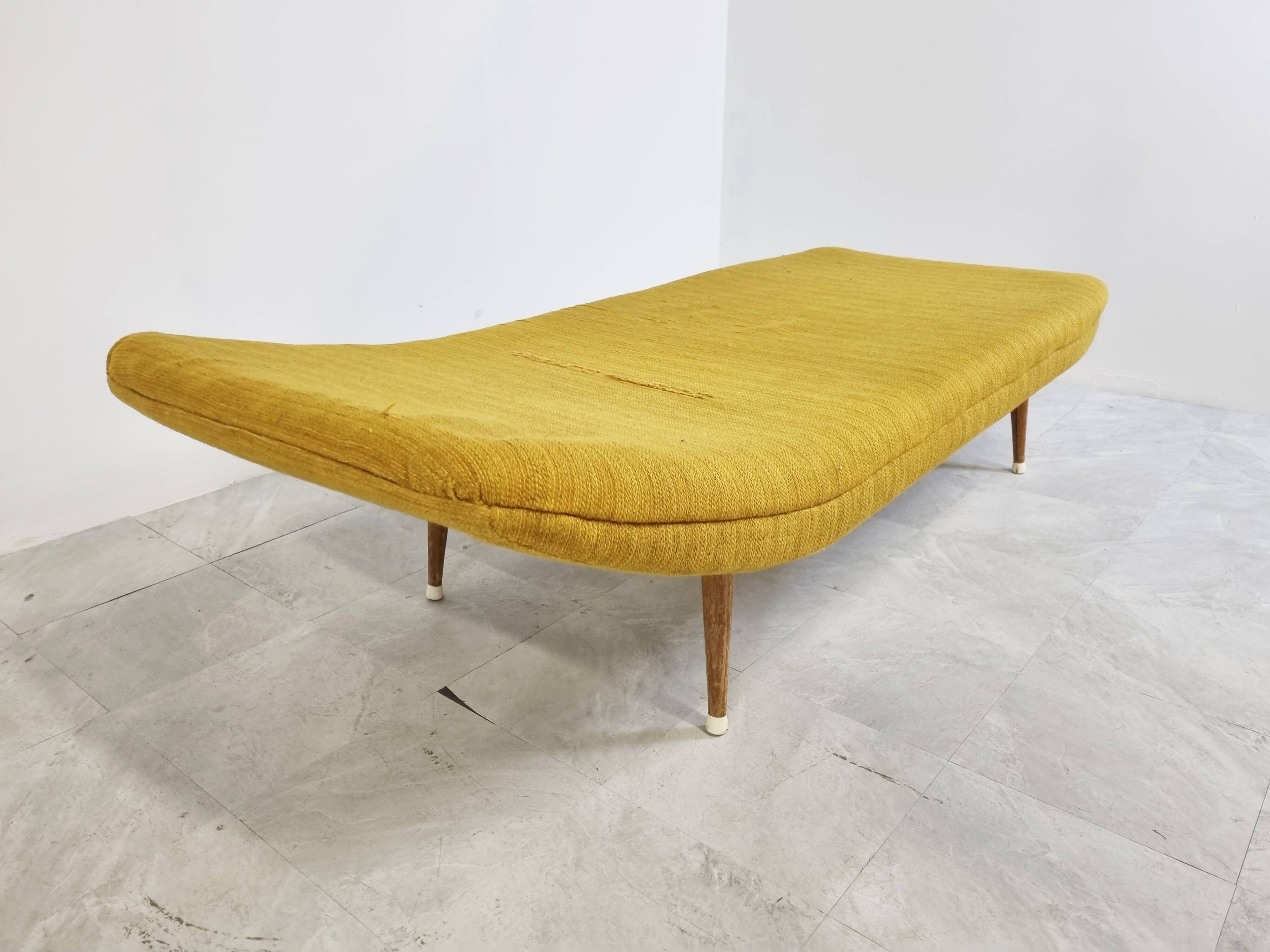 Banquette-lit du milieu du siècle, années 1960