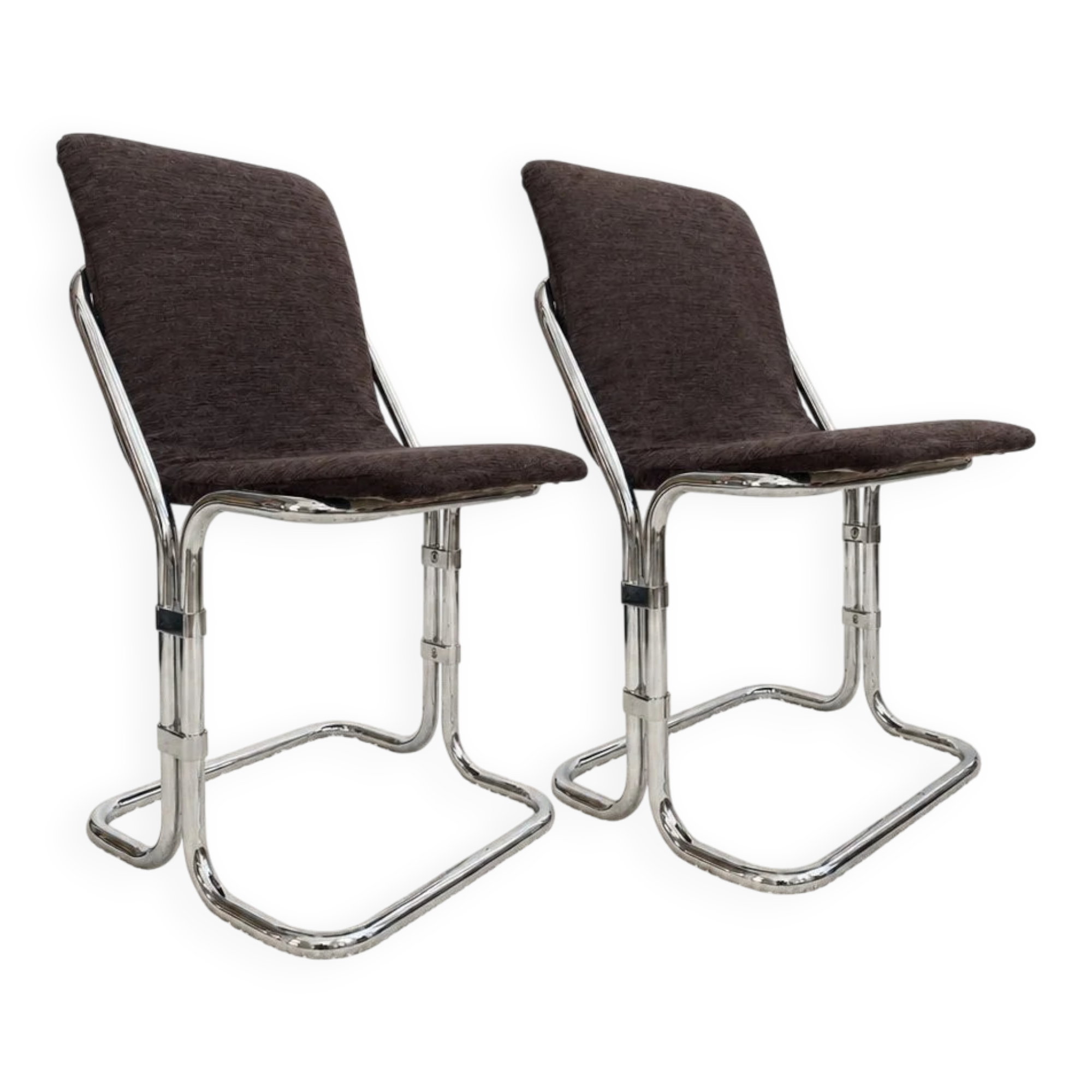 Chaises space age, Italie, années 1970.