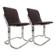 Chaises space age, Italie, années 1970.