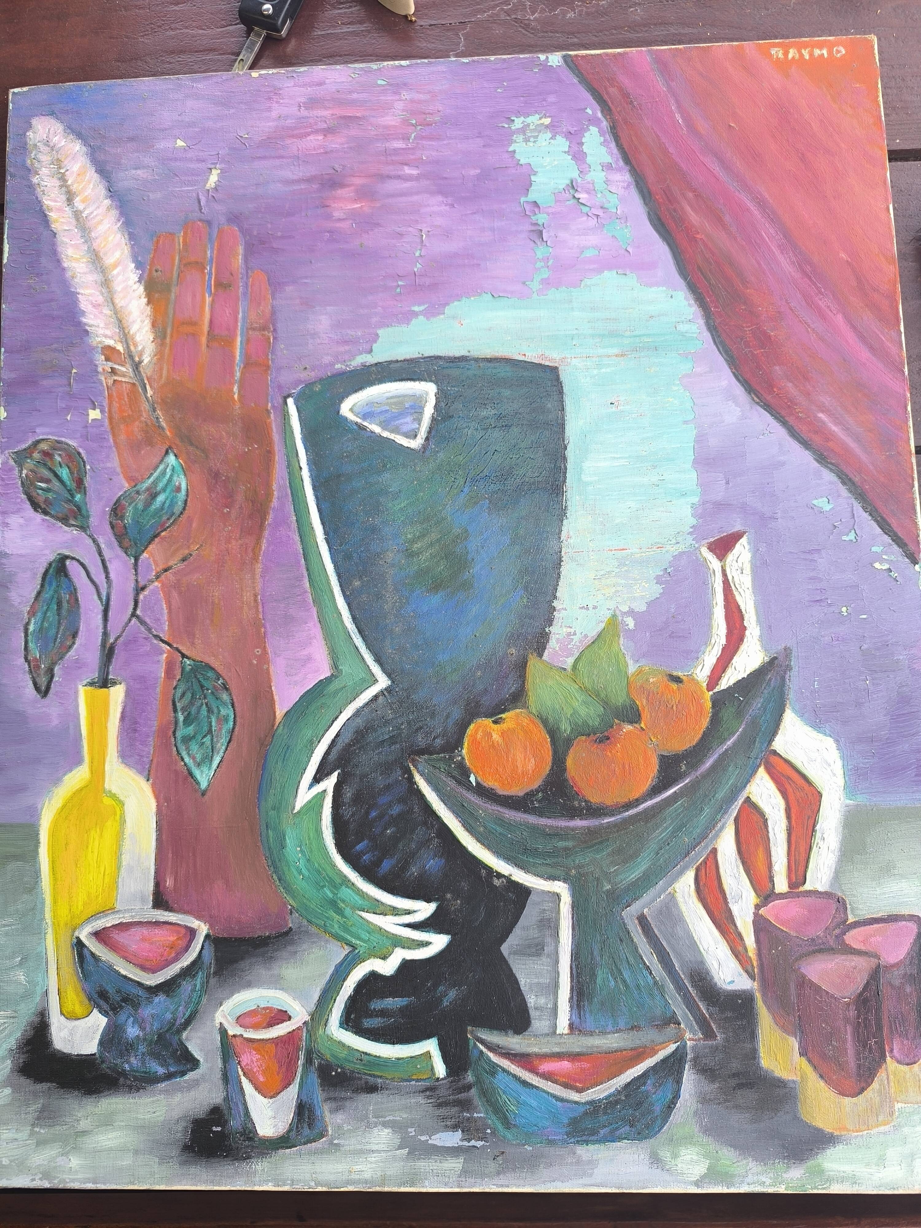 Cubist painting