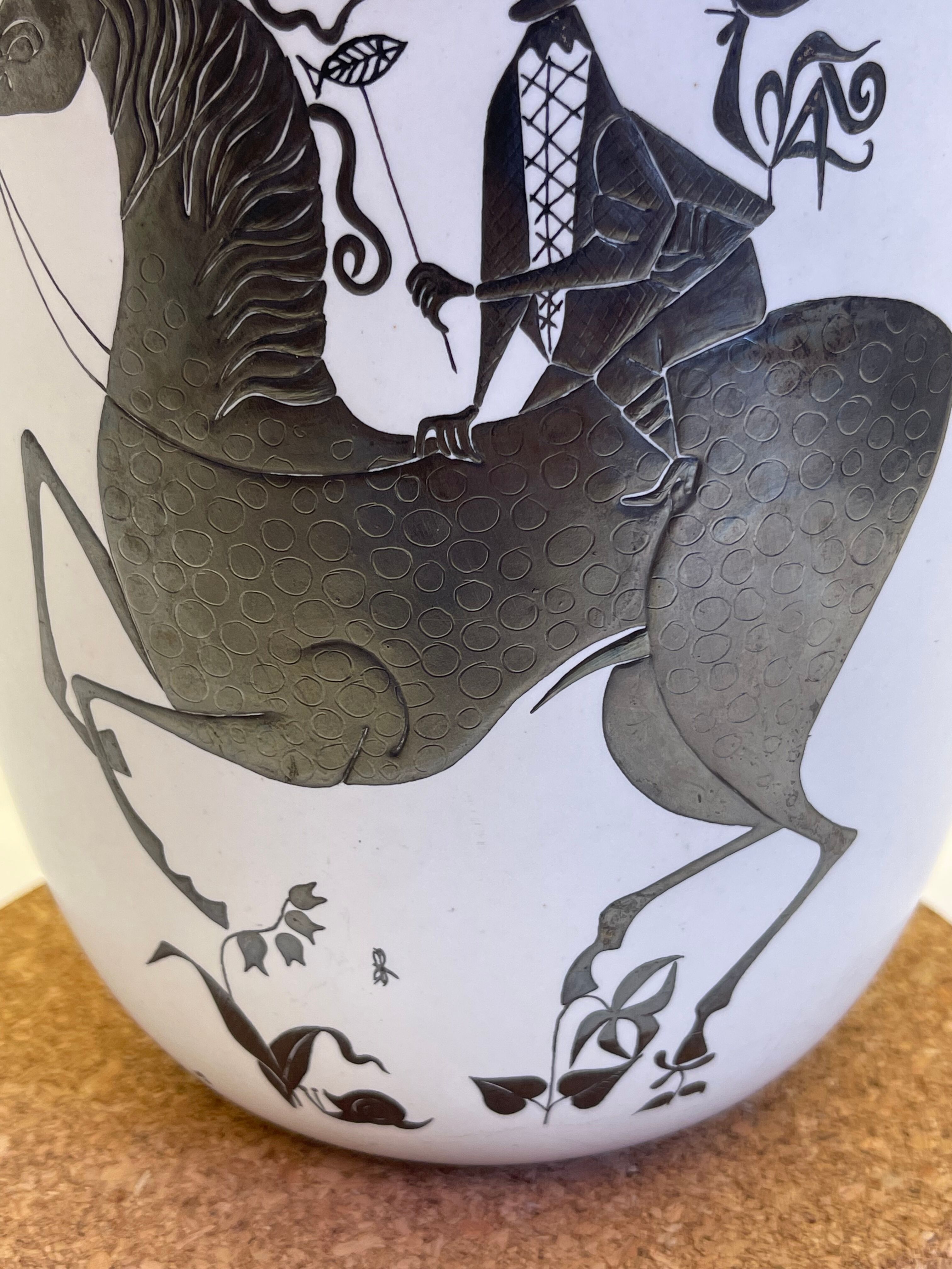 Stig Lindberg Gustavsberg pot cover